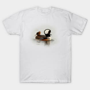 A Pair of Hooded Merganser Ducks T-Shirt